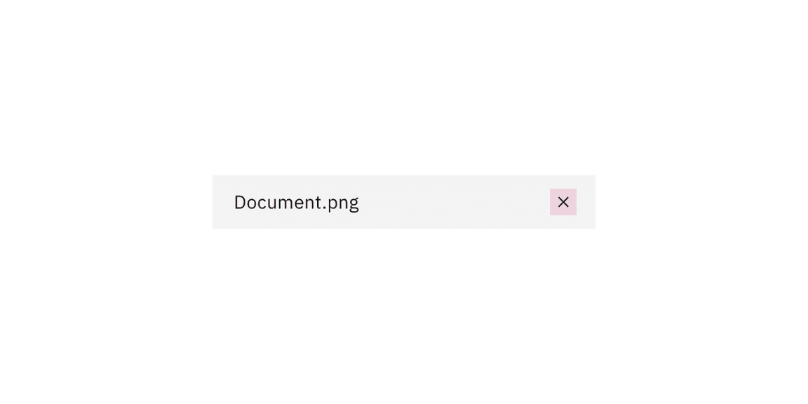 File uploader uploaded file click target File uploader uploaded file click target